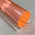 Barre acrylique moulée colorée Barre transparente acrylique